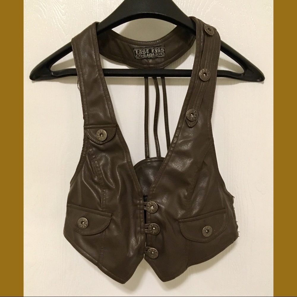 Vinyl festival vest